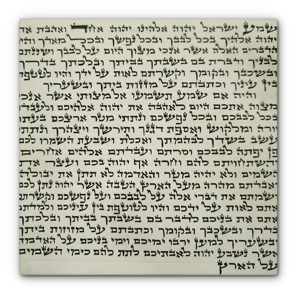 Ashkenaz Mezuzah Scroll, Beis Yosef